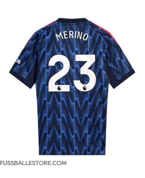 Günstige Arsenal Mikel Merino #23 Auswärtstrikot 2025-26 Kurzarm Günstige Arsenal Mikel Merino #23 Auswärtstrikot 2025-26 Kurzarm